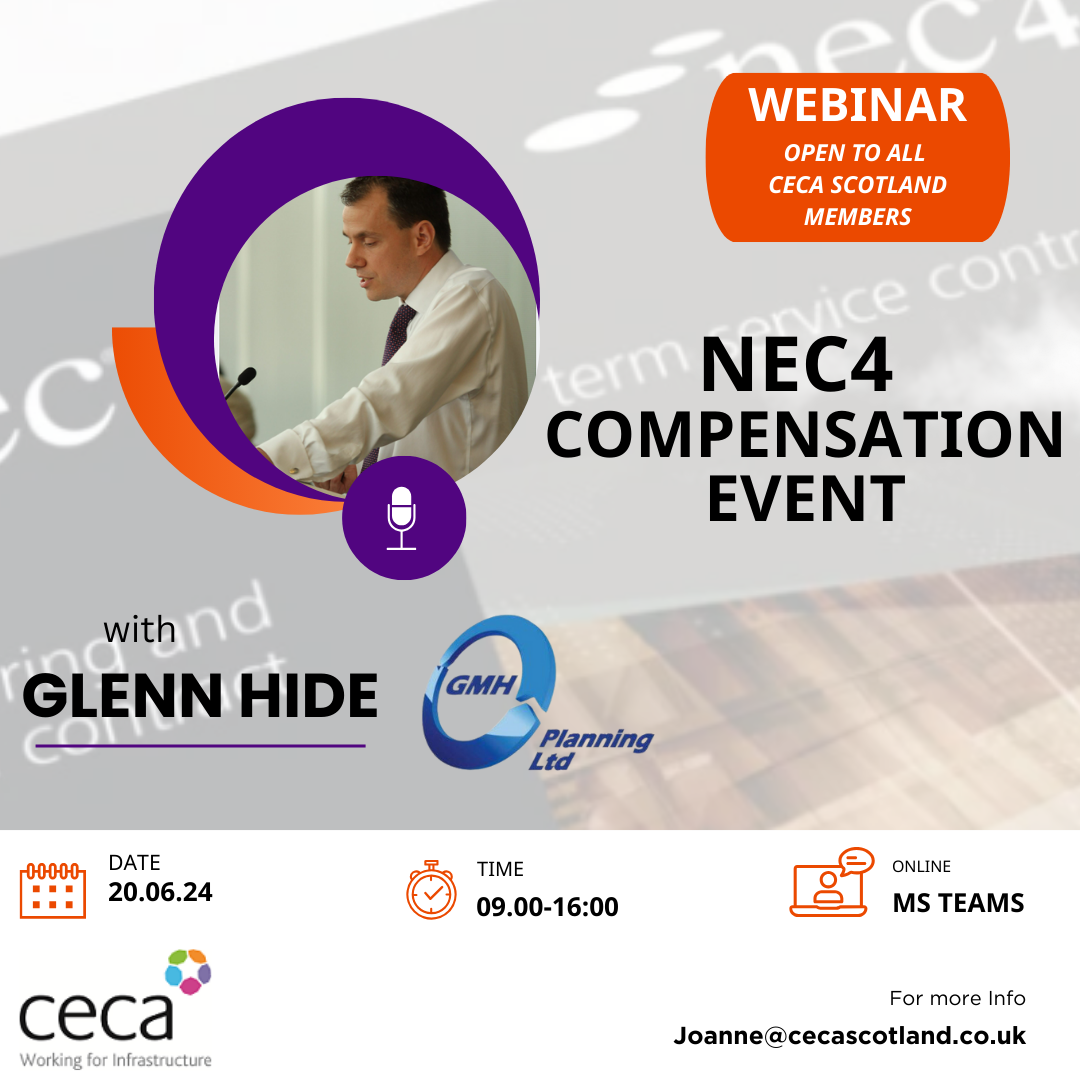 NEC4 Compensation Event CECA Scotland